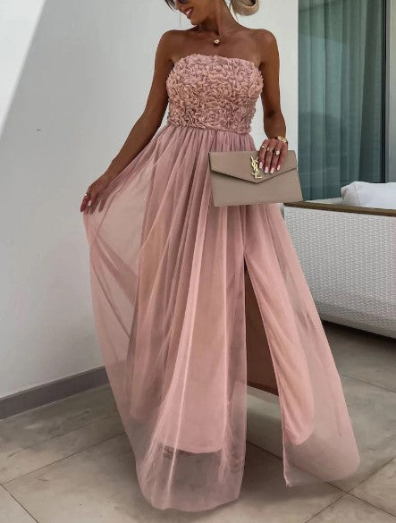 Amaya | One-Shoulder Flowy Maxi Dress