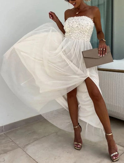 Amaya | One-Shoulder Flowy Maxi Dress
