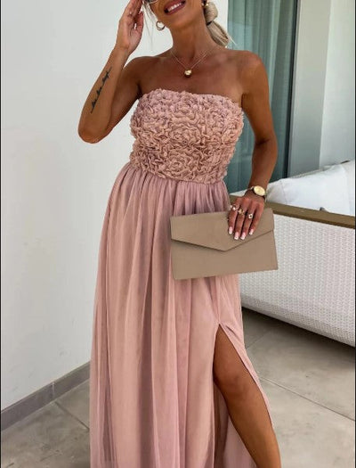 Amaya | One-Shoulder Flowy Maxi Dress