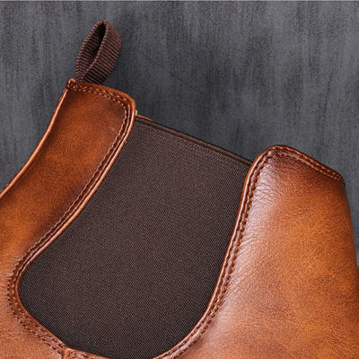 Robert - Timeless Chelsea Leather Boots