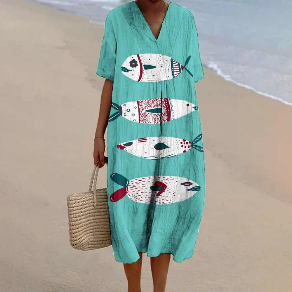 Emily – Short Bohemian Summer Dress