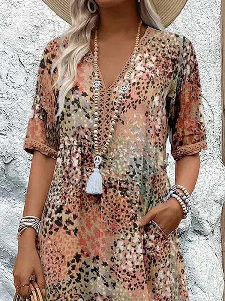 Fatima - Floral Dress