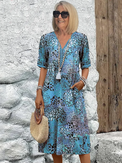 Fatima - Floral Dress