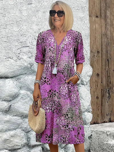 Fatima - Floral Dress