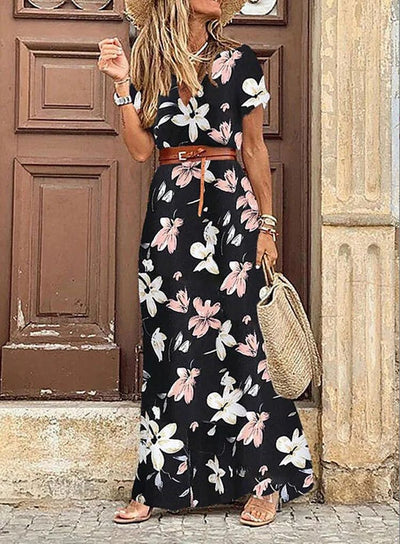 Luna® | Elegant Bohemian Maxi Dress