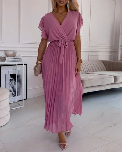 Malia | Elegant Pleated Dress