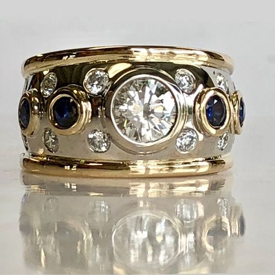 Jana - Classic Copper Zirconia Statement Ring