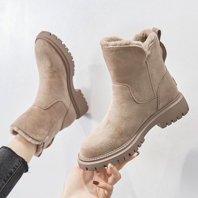 Daisy – Warm Furry Snow Boots for Women