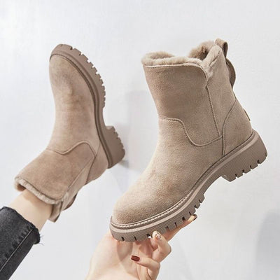 Daisy – Warm Furry Snow Boots for Women