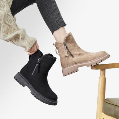 Daisy – Warm Furry Snow Boots for Women