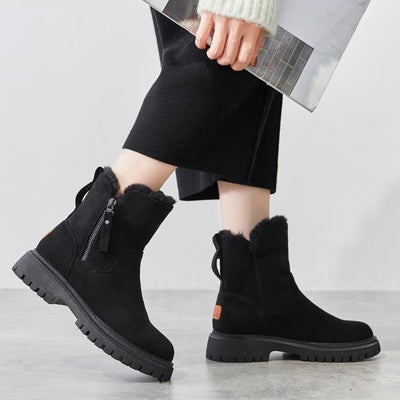 Daisy – Warm Furry Snow Boots for Women