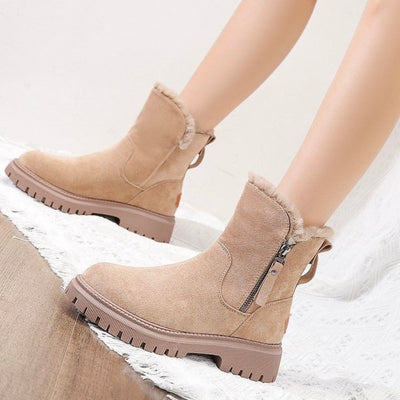 Daisy – Warm Furry Snow Boots for Women