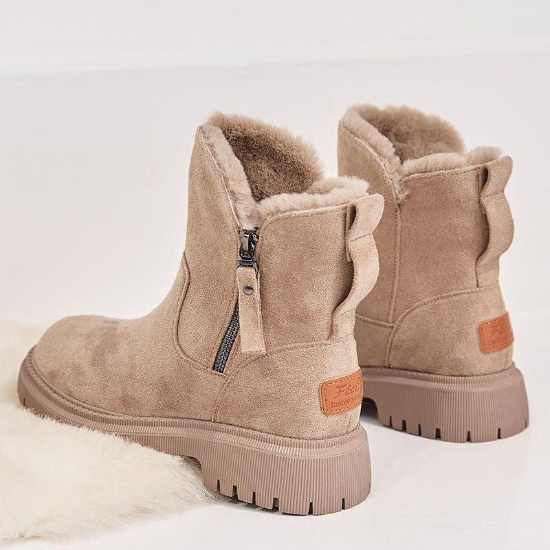Daisy – Warm Furry Snow Boots for Women
