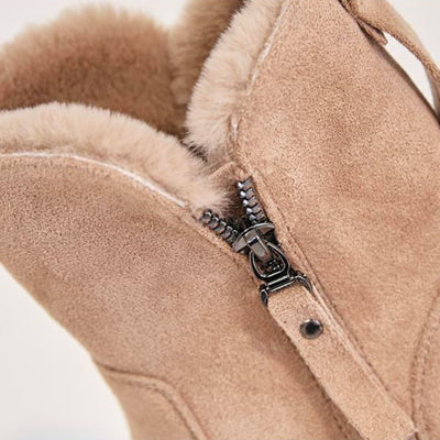 Daisy – Warm Furry Snow Boots for Women