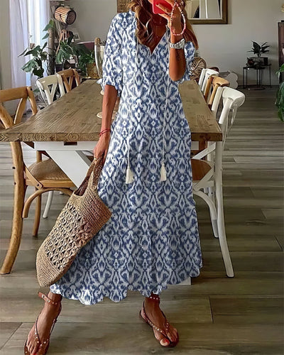 Diana™ - Bohemian Dress with Abdomen Cover