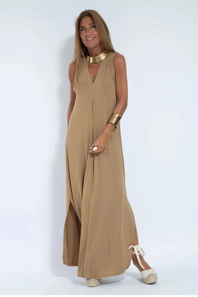 Elegant Long Dress + Matching Cardigan GIFTED