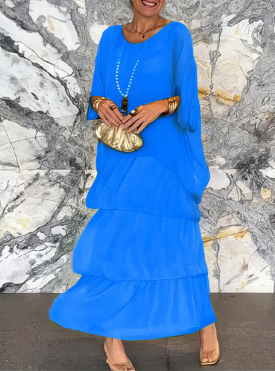 Artistic Loose-Fit Dress