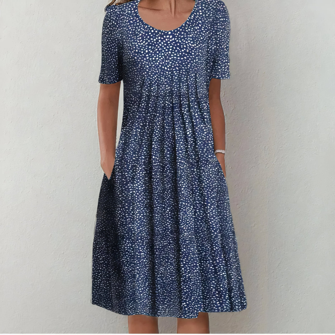 Ulla - Elegant Cotton Dress