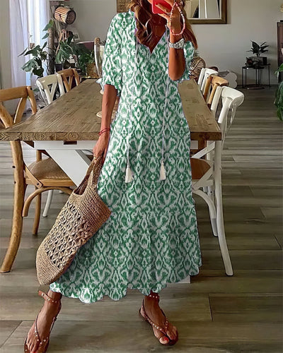 Diana™ - Bohemian Dress with Abdomen Cover