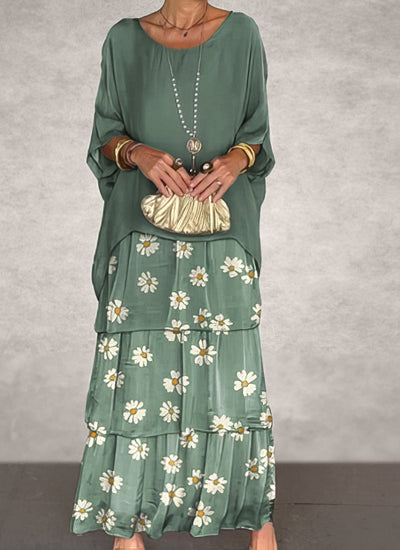 Artistic Loose-Fit Dress