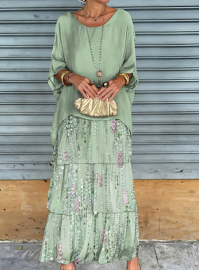 Artistic Loose-Fit Dress