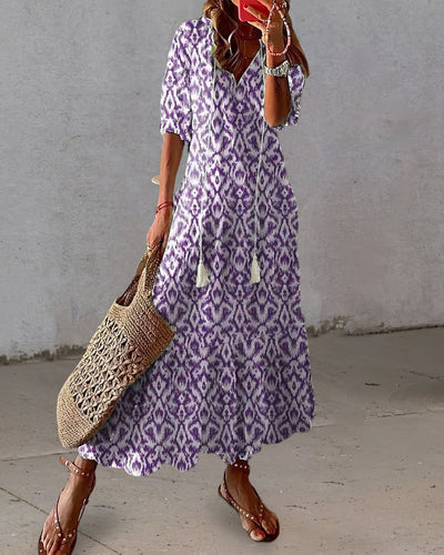 Diana™ - Bohemian Dress with Abdomen Cover