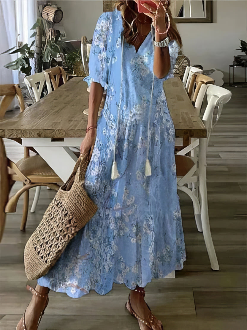 Diana™ - Bohemian Dress with Abdomen Cover