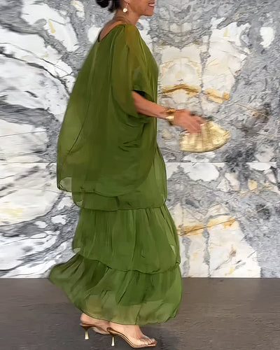 Artistic Loose-Fit Dress