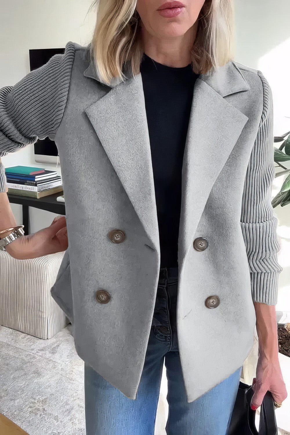 CLAIRE | Patchwork Cardigan