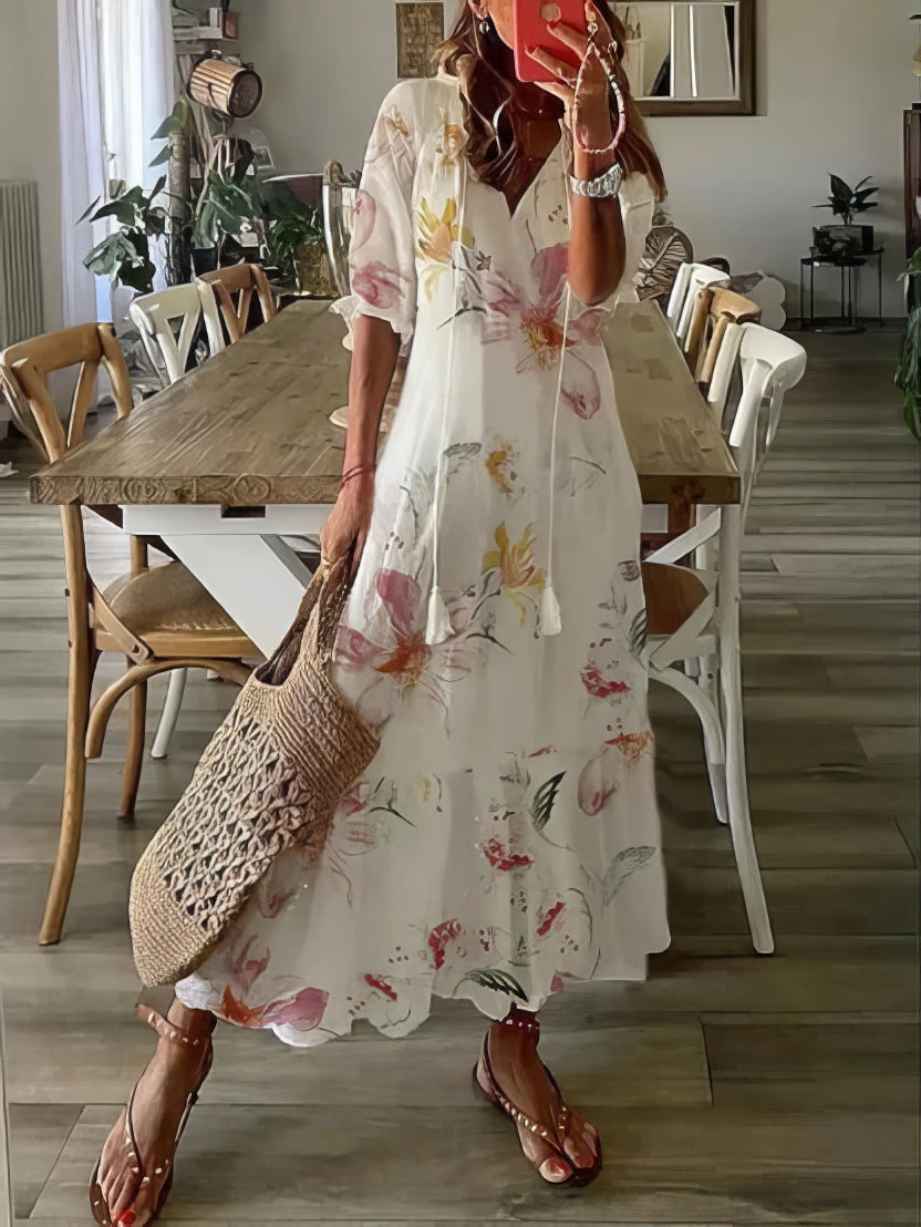 Diana™ - Bohemian Dress with Abdomen Cover